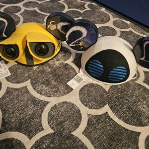 Disney Pixar Walle And Eve Mickey Ear Hats